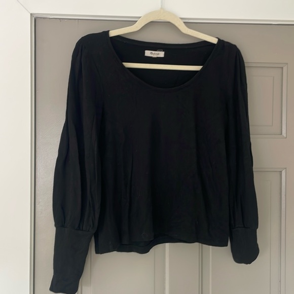 Madewell puffy sleeve sweater (thin sweater material) - Picture 2 of 4